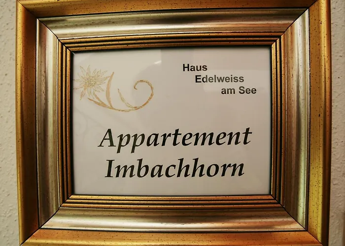 Haus Edelweiss Am アパート *